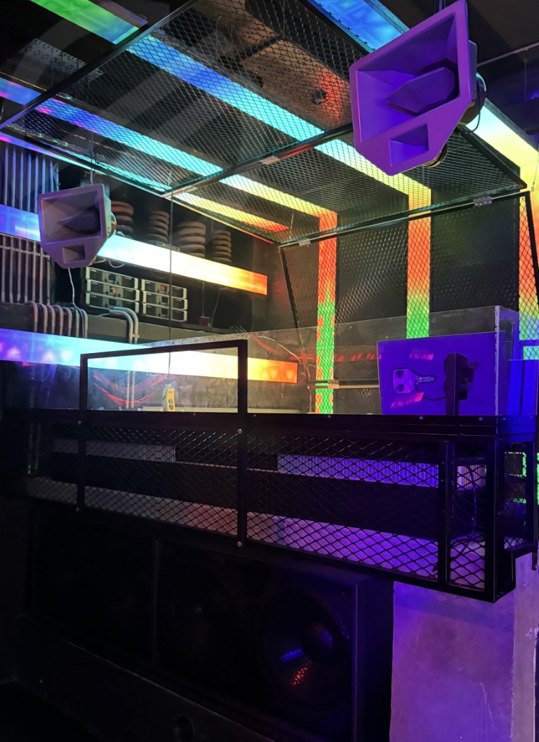 Dj Setup Green Lighting