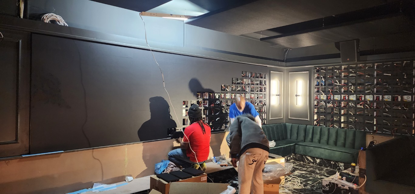 Led Cube Ceiling System