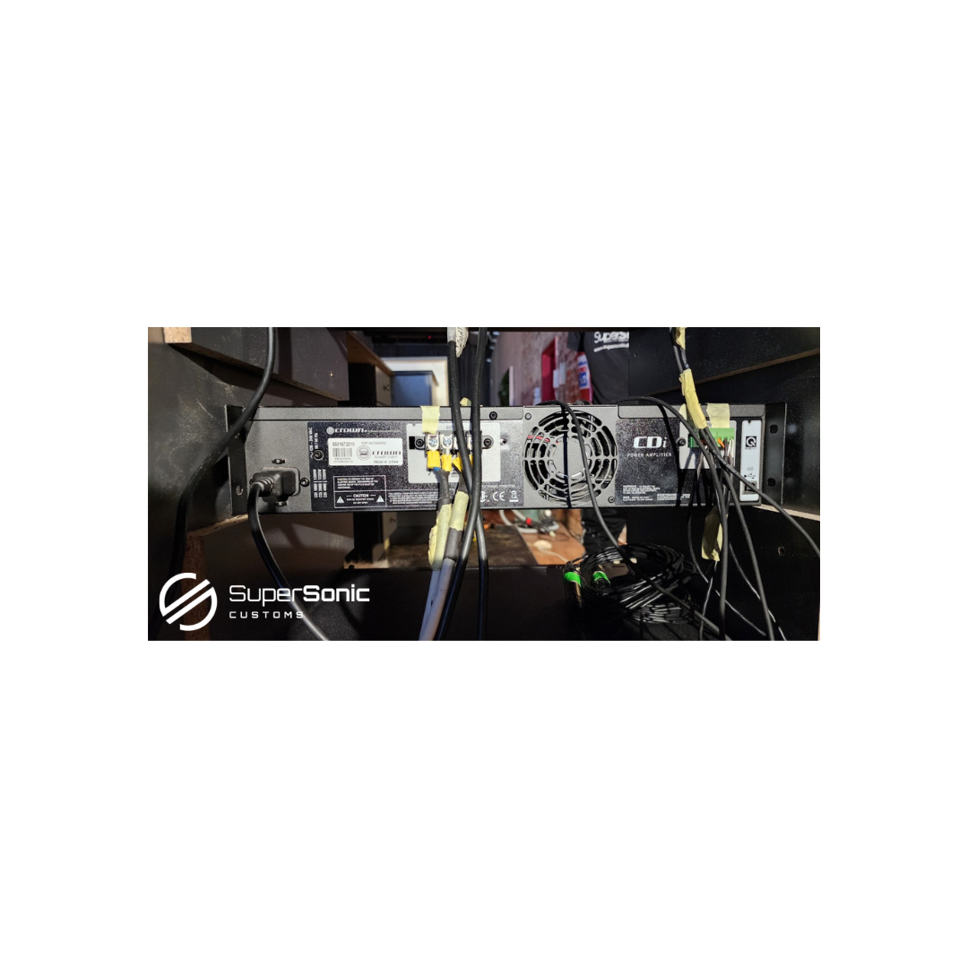 Dj Booth Audio Installation